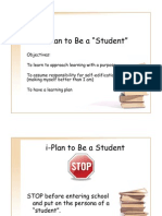 I-Plan To Be A Student