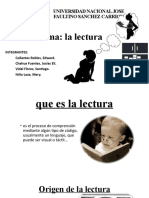 Avance Sobre La Lectura y Que ....