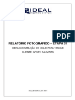 Relatório Fotografico - Etapa01