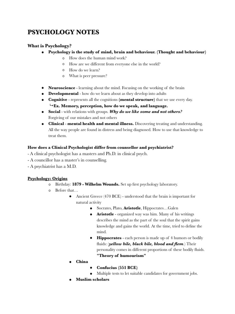 psychology-lecture-and-textbook-notes-download-free-pdf-psychology