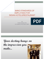 Grooming Standards For Gentlemen in Hospitality