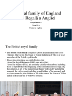 The Royal Family of England