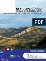 Lexico Estratigrafico Cuencas Sedimentarias Miocenicas Sur Ecuador