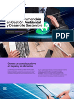 Brochure Maestriaen Ciencias Socialesconmenciónen Gestión Ambientaly Desarrollo Sostenible