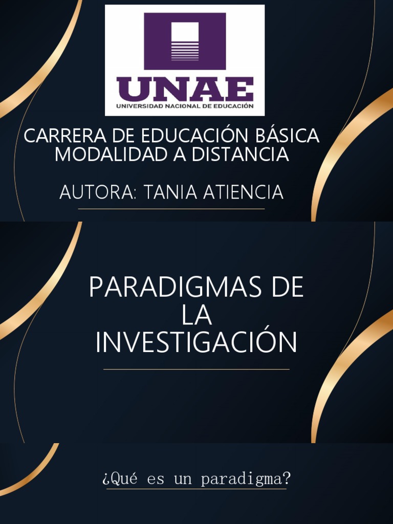 Paradigmas de la Investigación Educativa | PDF | Paradigma | Realidad