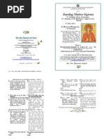 Sunday Matins Hymns - Tone 4 - 17 July - 5ap -5 Matt - 4th Ec - St Marina