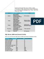 T-SQL Vs PL-SQL