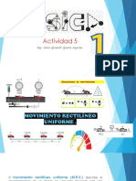 Actividad 5. Movimiento Rectilineo Uniforme