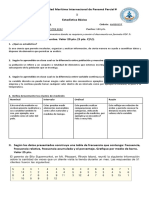 Parcial # 1. Nociones de Estadística