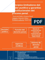 Principios Limitadores Del Poder Punitivo y Garantías Constitucionales Del Proceso Penal