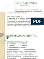 DERECHO AMBIENTAL Primera Unidad