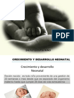 Crecimiento y desarrollo neonatal