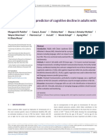 Alz Dem Diag Ass Dis Mo - 2020 - Pulsifer - Language Skills As A Predictor of Cognitive Decline in Adults With Down