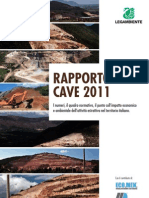 LEGAMBIENTE Rapporto Cave 2011