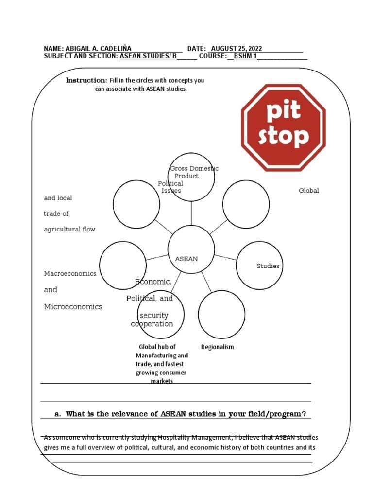 Asean Studies PDF Sovereignty Sovereign State