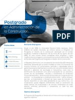Brochure Postgrado en Administración de La Construcción Comprimido - Compressed
