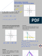 1.3 Perpendicularidad y Paralelismo