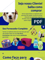 Seja nosso Cliente! Saiba como comprar com a My Pet Brasil