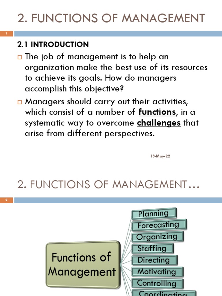 Understanding the Vital Functions of Management Planning, Organizing