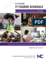 Montgomerycollege - Documentsworkforce Development Continuing Educationwdce Brochureswdce Schedule PDF