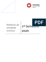 Relatório 1o Sem. 2020: Impacto COVID-19 no turismo de Guimarães