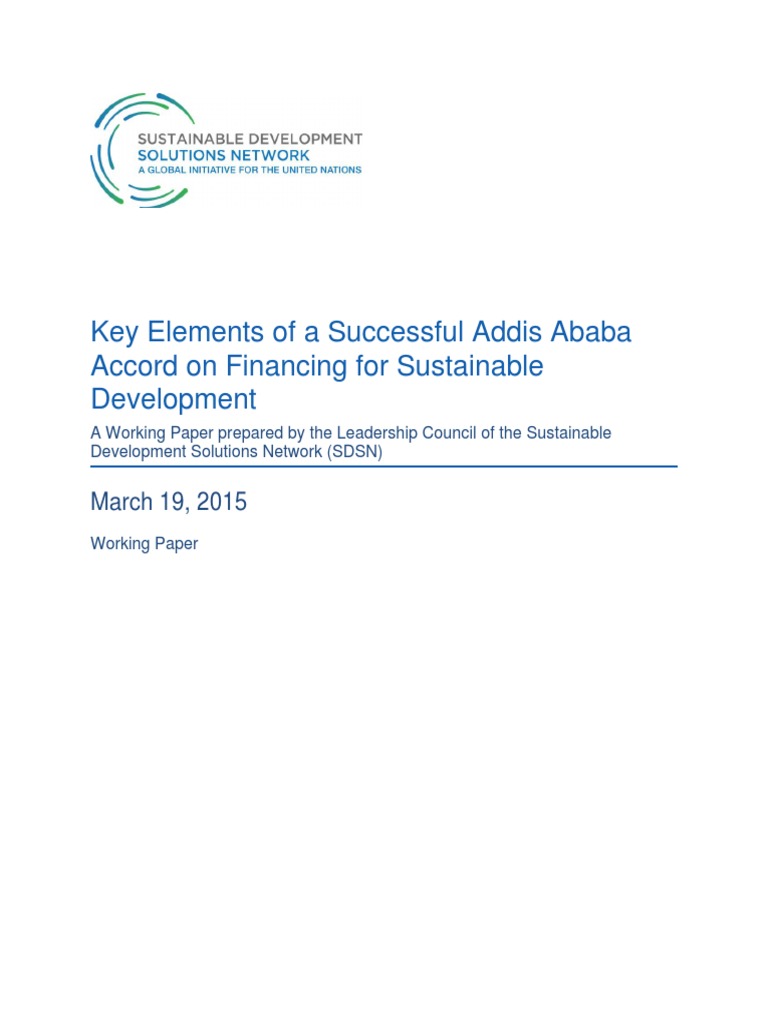 Key Elements For Addis Ababa Accord 2 | PDF | Infrastructure | Official ...