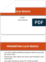 Laju Reaksi