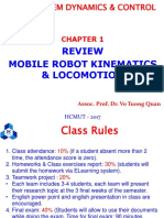 Chapter 1 Review Mobile Robot Kinematics