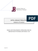 Capital Adequacy Regulations - Handbook of Procedures