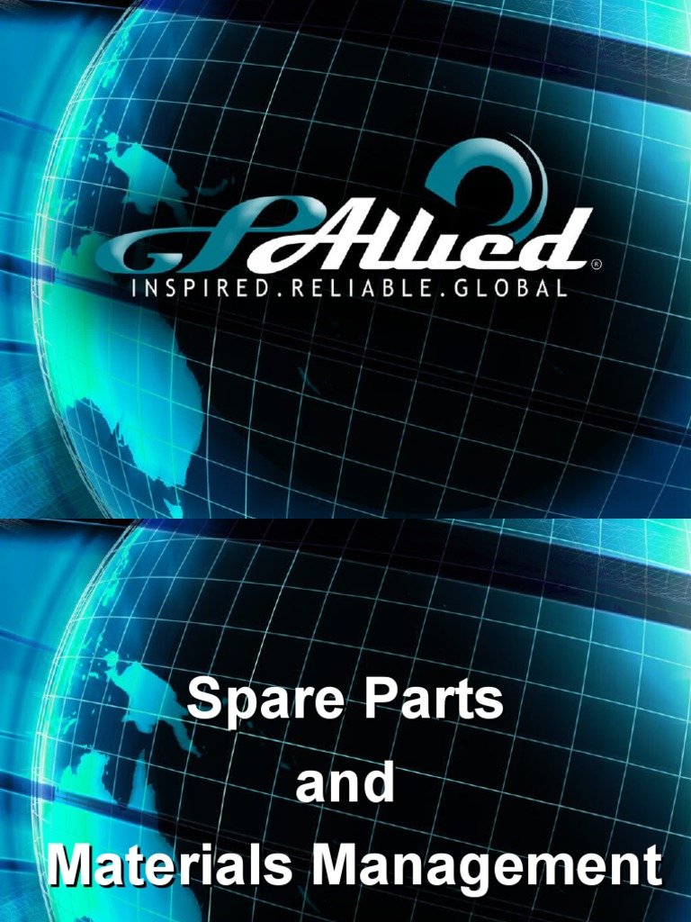 052Spare Parts and Materials ManagementBestPrinted PDF