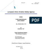 EASA Type Certificate Data Sheet for Boeing 787