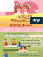 Pencegahan Perkawinan Anak