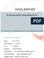 MORNING REPORT (App) Dr. Raymond, SP.B