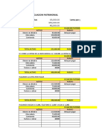 Practica de Ecuacion Patrimonial Dinero en Efectivo Letra Por Pagar Mercadería Camioneta