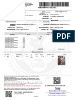 Shipping Permit Image