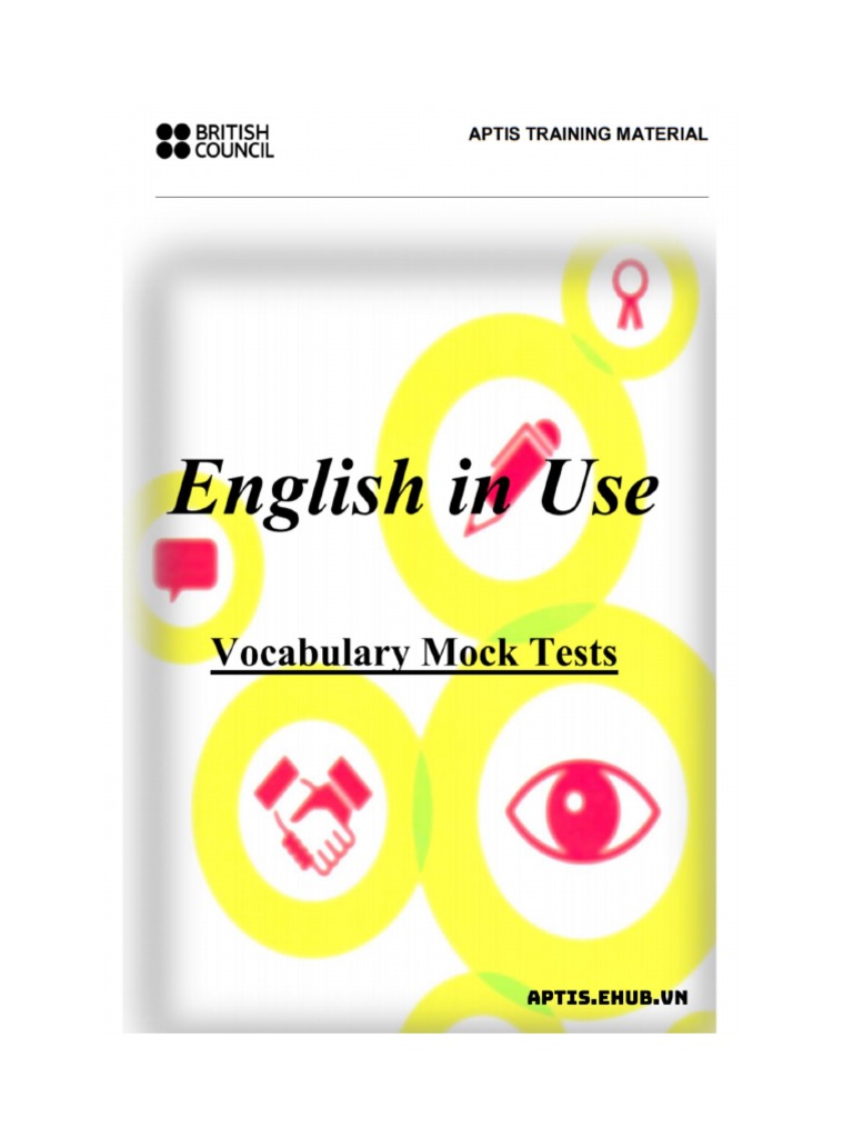 APTIS Practice Materials Vocabulary PDF