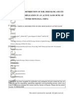 The Vertical Distribution of Soil Seed Bank and Its