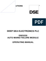 DSE5220 Operators Manual