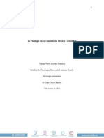 Ensayo - Psicología Social Comunitaria - Historia y Actualidad