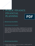 Group 3 Midterm Financial Planning