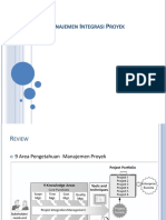 Manajemen Integrasi Proyek