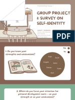 Survey On Self-Identity Group 1