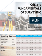 Fundamentals of Surveying Techniques