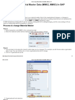 4 How To Change Material Master Data (MM02, MM03) in SAP