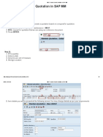 14 ME47 - How To Create Quotation in SAP MM