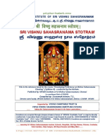 Sri Vishnu Sahasranamam in Tri Language Sanskrit English Tamizh