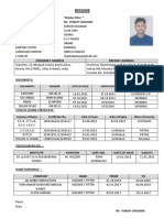 Mr. Punjay Chauhan Resume