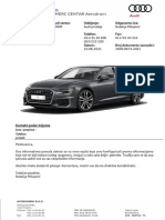 3000-0673-2021 NEW Audi A6 SPORT 40 TDI S Tronic Quattro 338841 NM