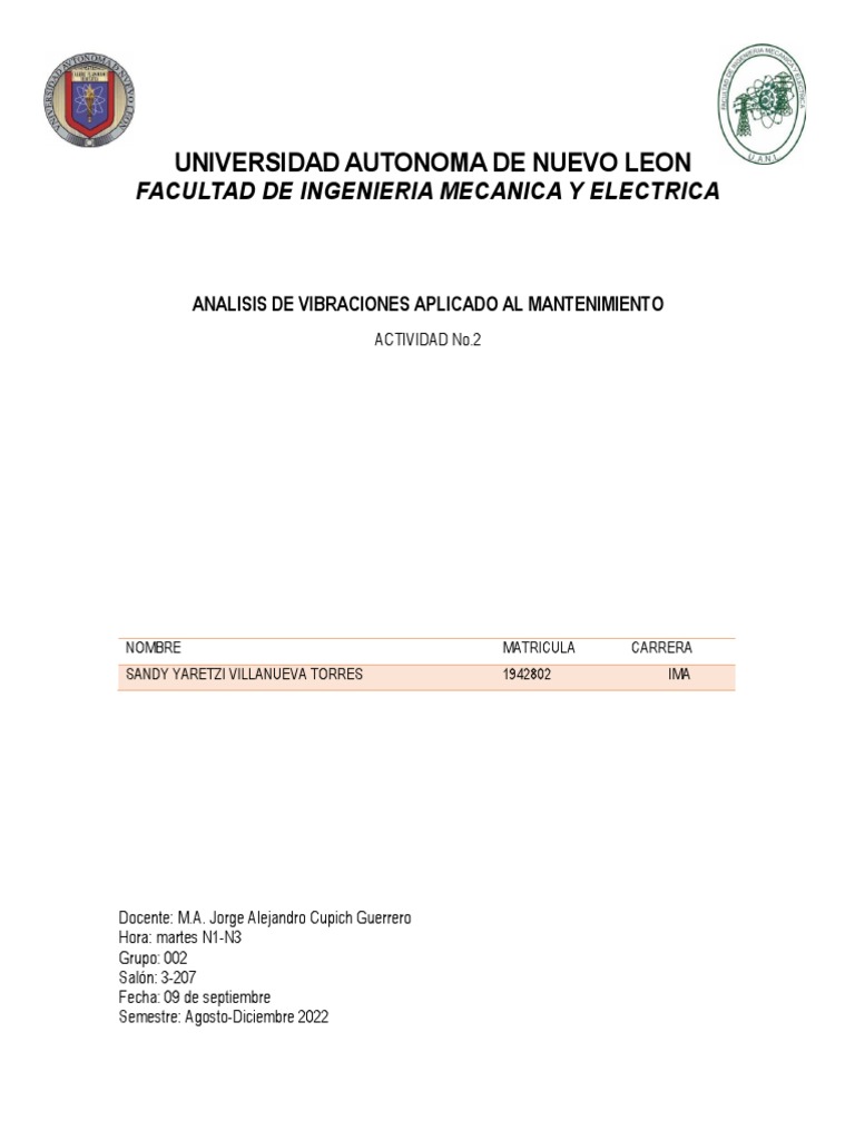 Análisis De Vibraciones Pdf Infrarrojo Termografía