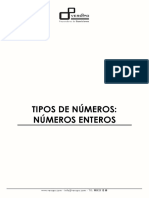 Tipos de Numeros Enteros